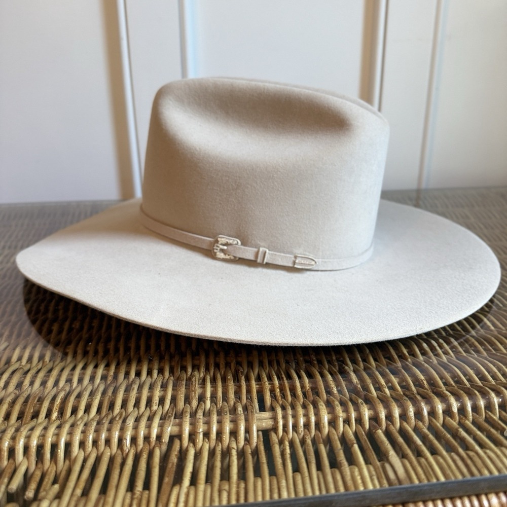 Stetson  Skyline 6X Cowboy Hat, Silverbelly, Size 7 1/8